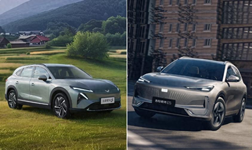 热门纯电大5座SUV,星光S对上银河E5,12万预算选谁?