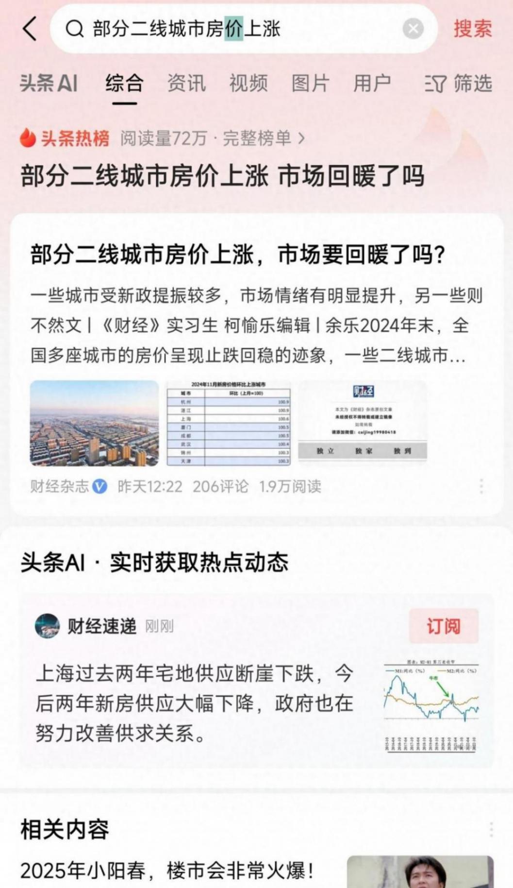 楼市大风云,专家:二线城市房价上涨,市场回暖了吗?什么信号?