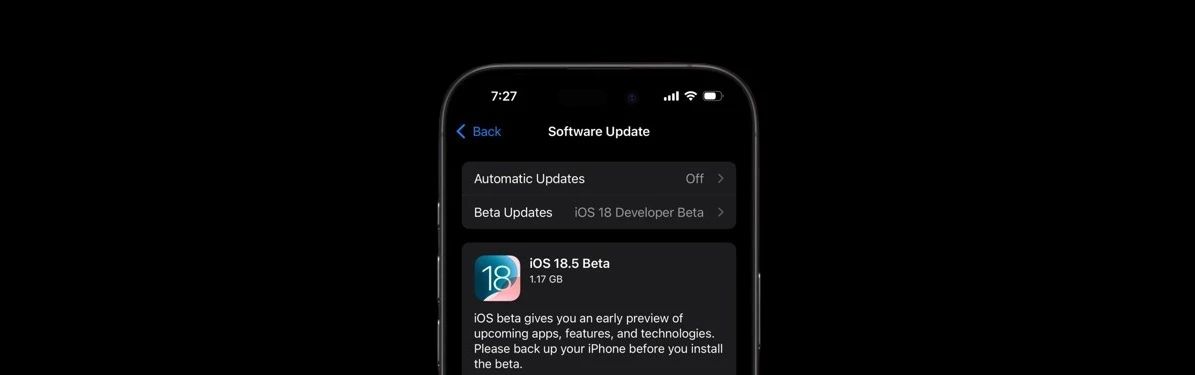iOS18.5RC版本不同机型升级建议来了!